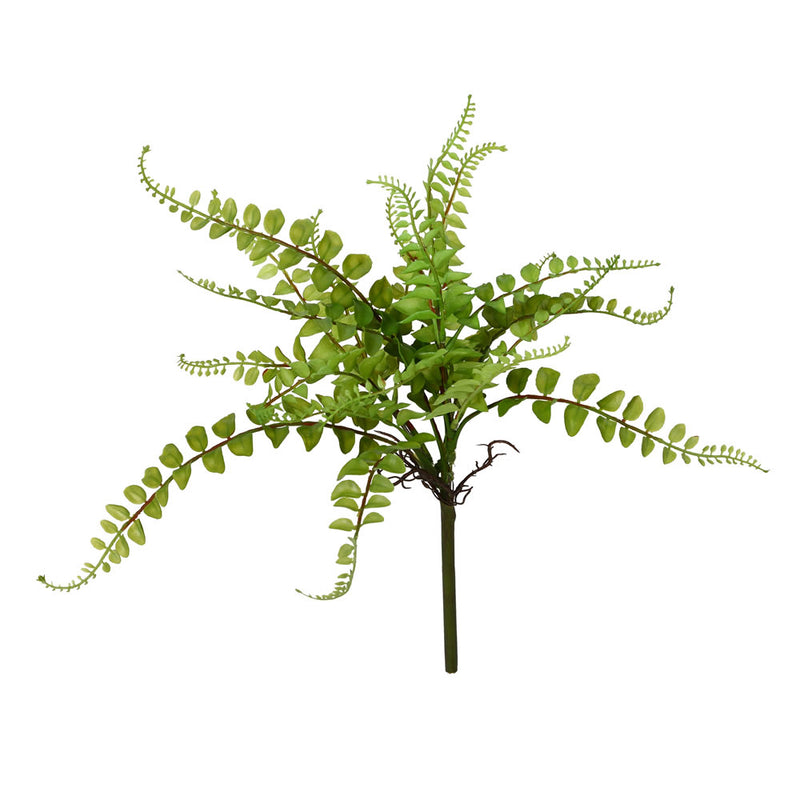 16" Green Fern Spray 3/Pk