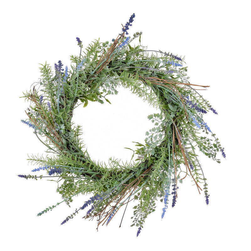 Potted Lavender, Lavender Bush, Wreath