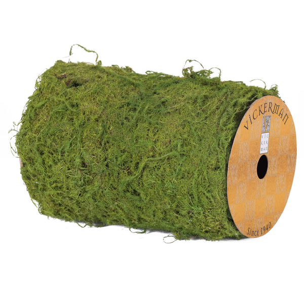 6"X30" Moss Ribbon  Roll-Green