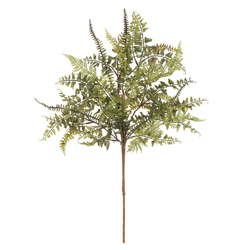 27" Green Fern Spray 3/Pk