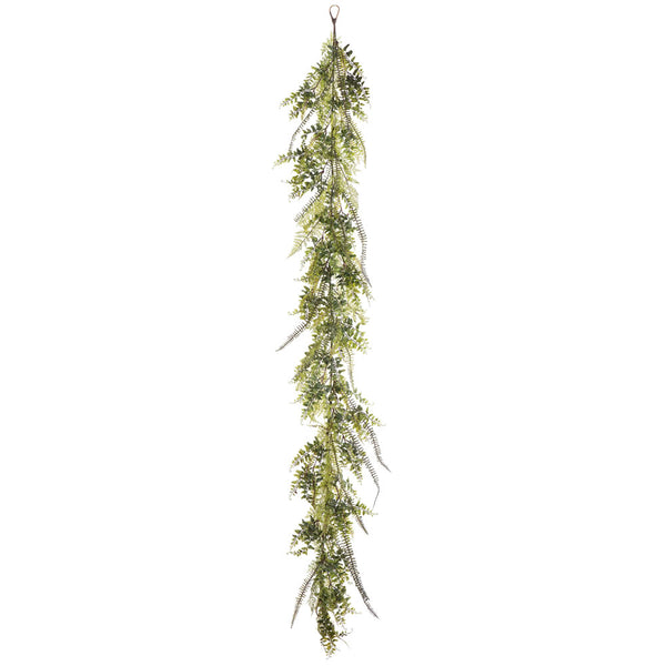 6' Green Fern Garland