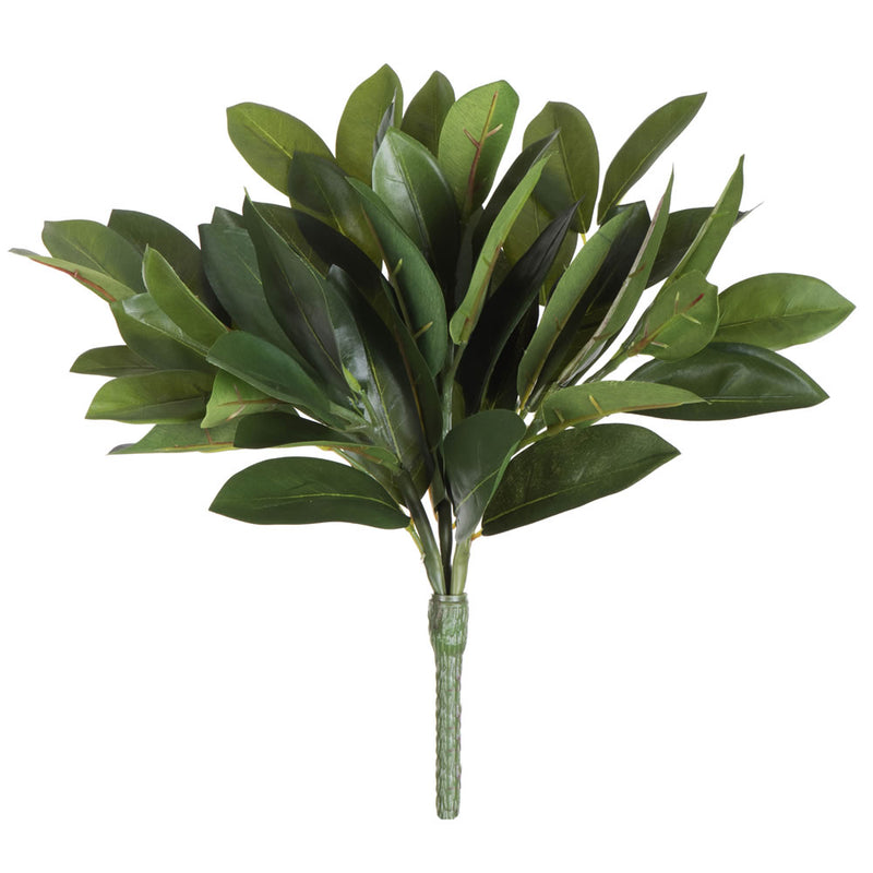 13" Green Lemon Leaf Bush 2/Pk