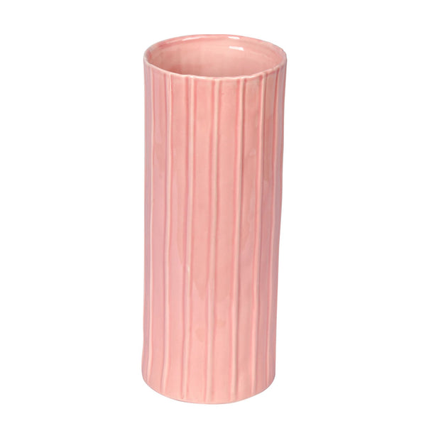 11" Sand Pink Ceramic Pot