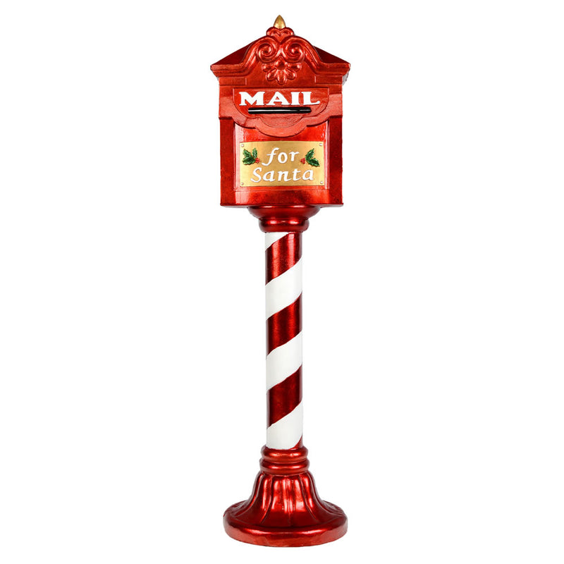 36" Mail For Santa Candy Cane Sign