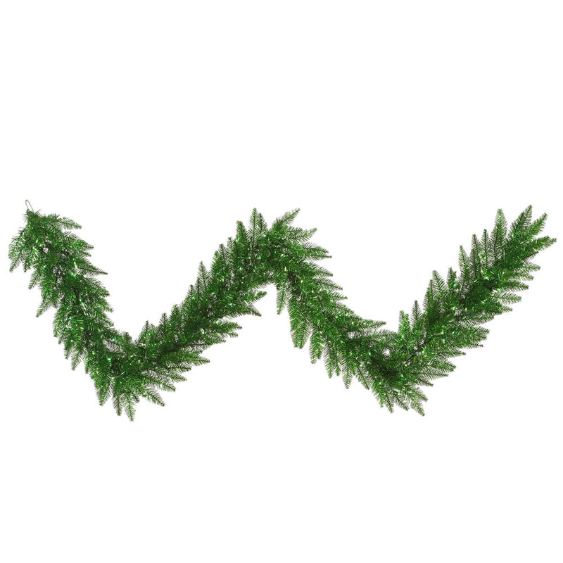 Tinsel Green Garland & Wreaths