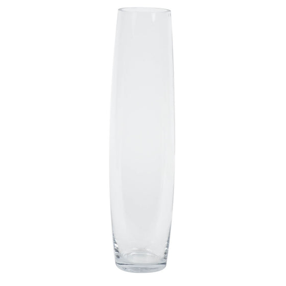 16" Clear Torpedo Vase