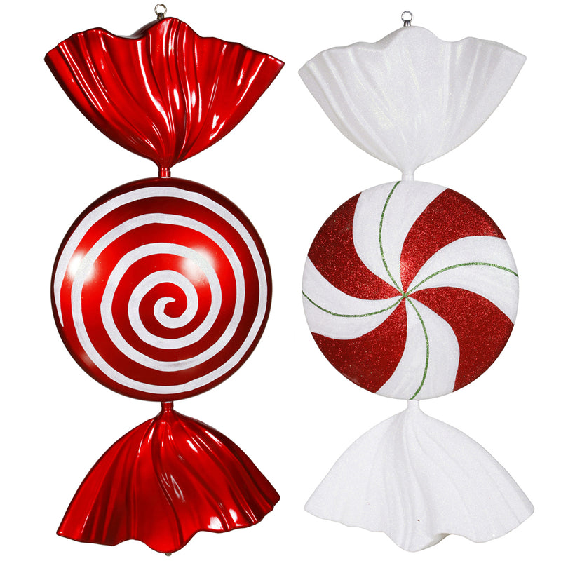 18" Peppermint Candy Assorted 2/Bag