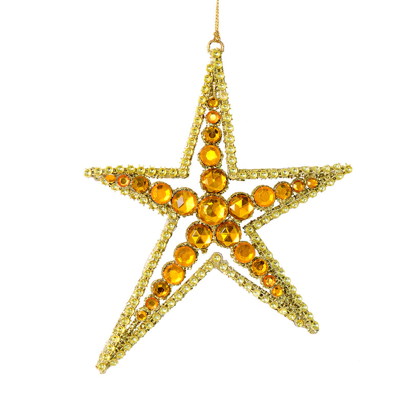 6" Jewel Metal Sea Star