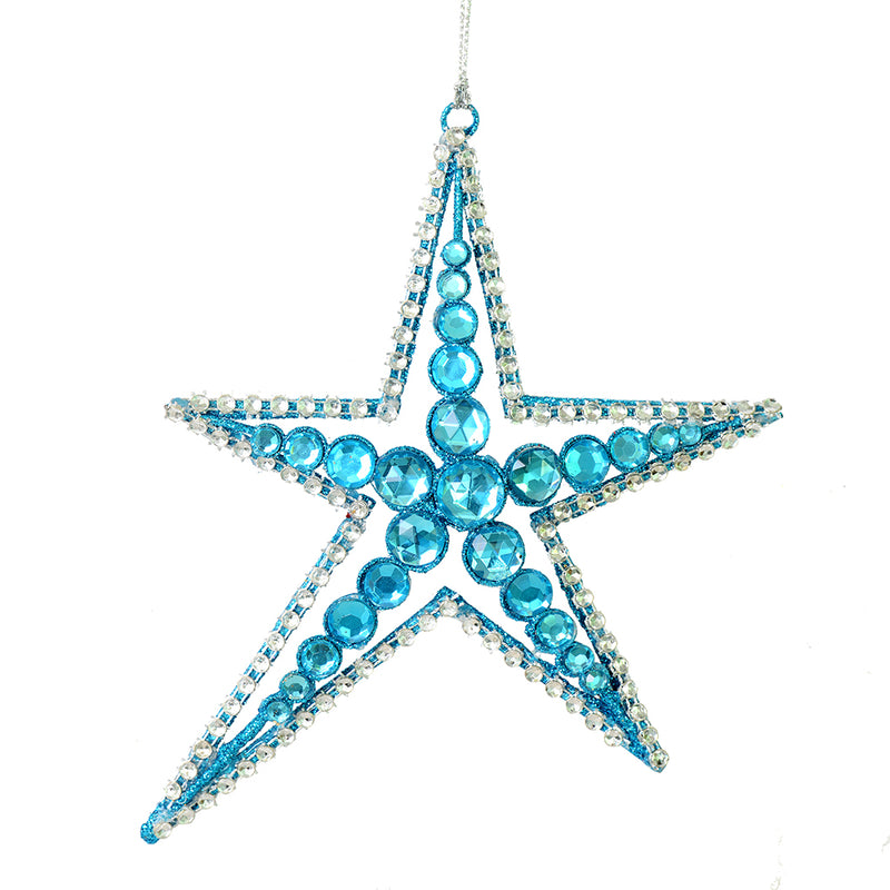 6" Jewel Metal Sea Star