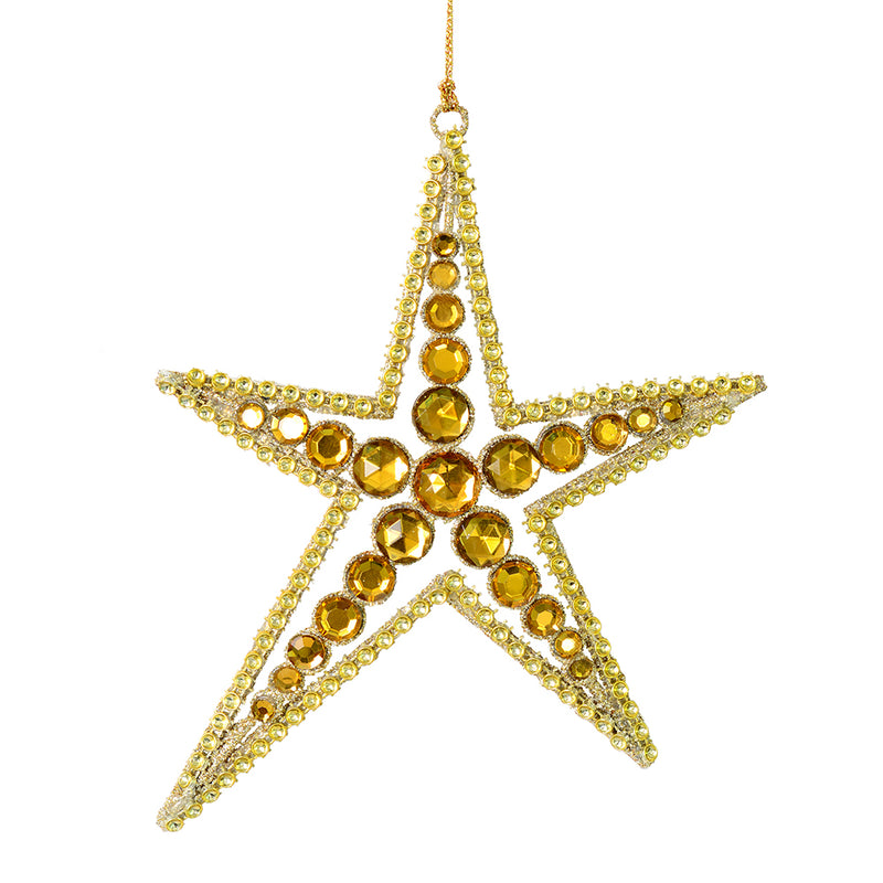 6" Jewel Metal Sea Star