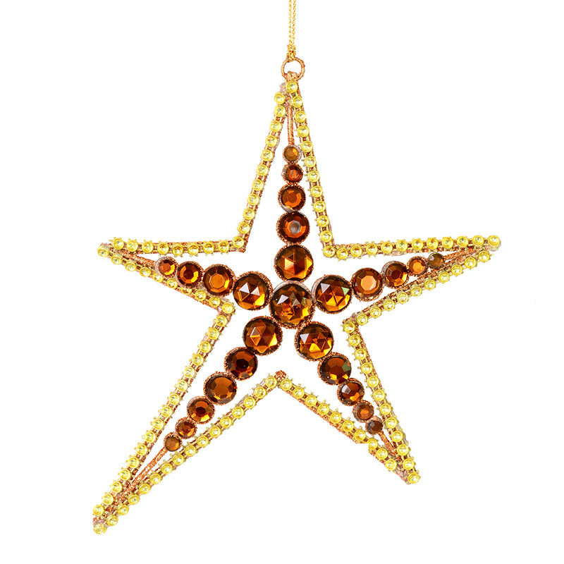 6" Jewel Metal Sea Star