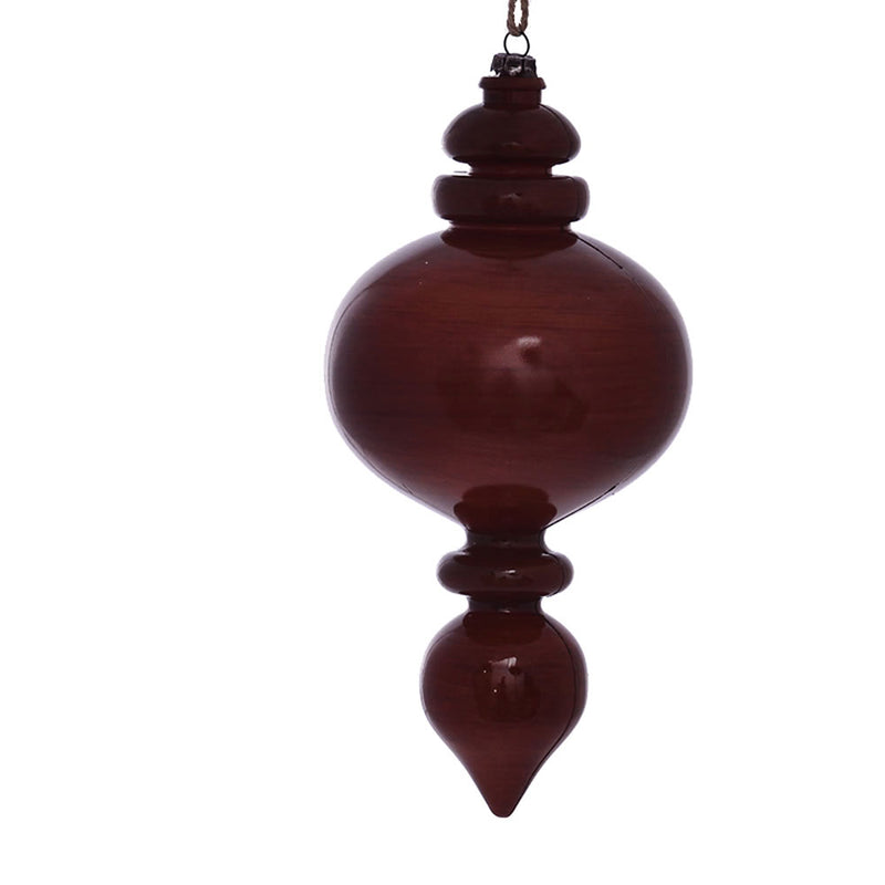 Wood Grain Round Finial