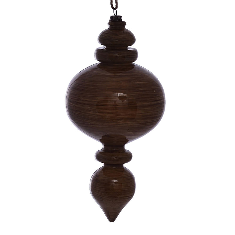 Wood Grain Round Finial