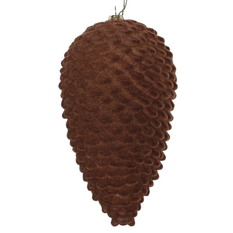 Flocked Pinecone