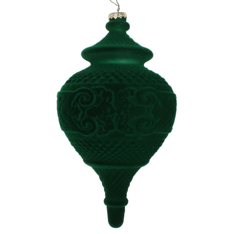 Flocked Finial