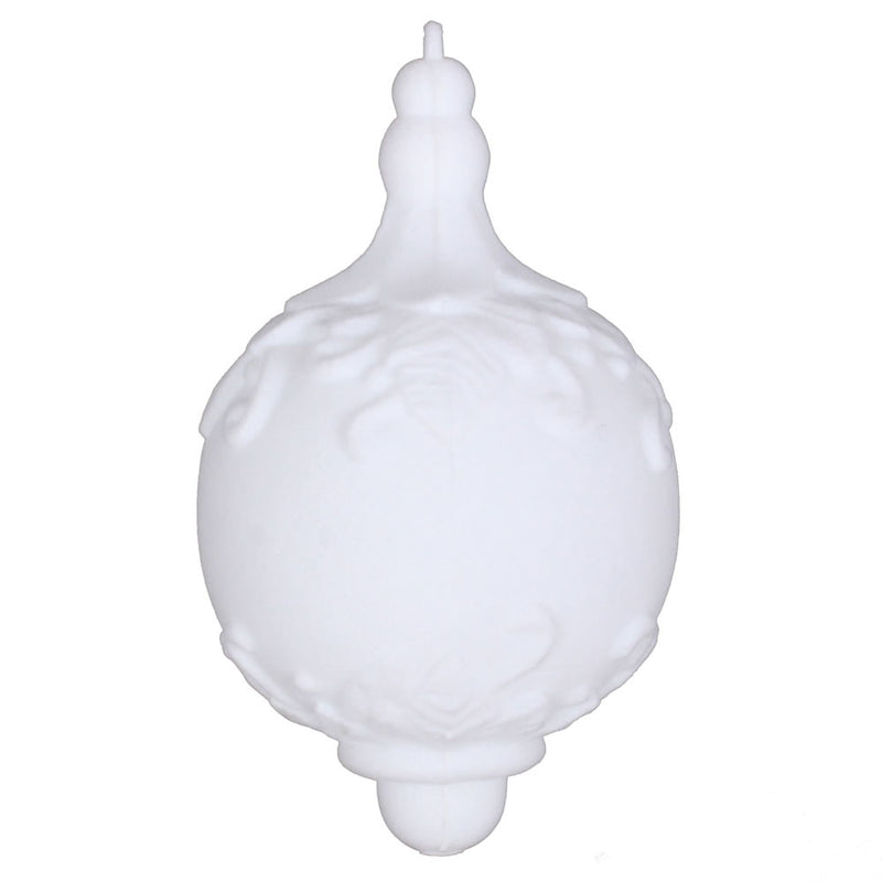 Flocked Drop Finial