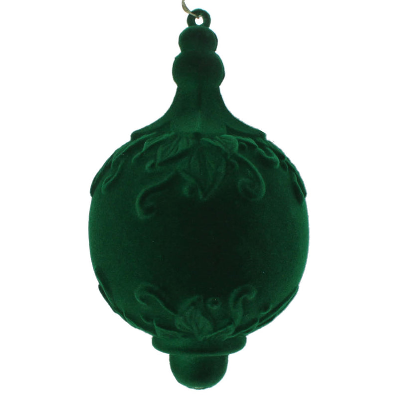 Flocked Drop Finial