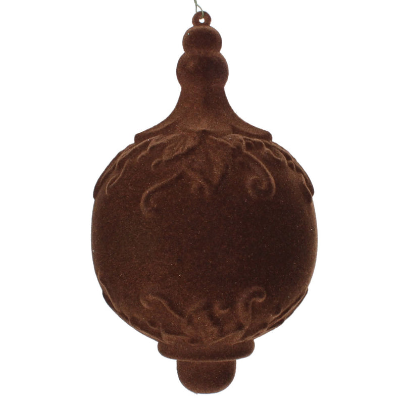 Flocked Drop Finial