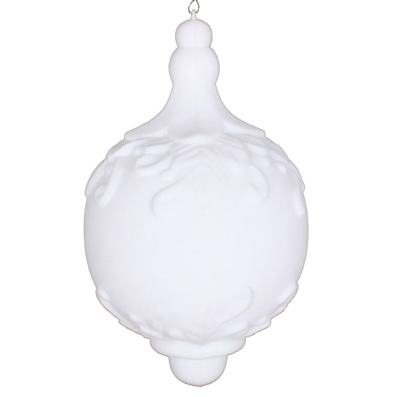 Flocked Drop Finial