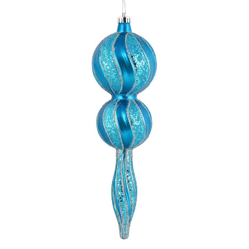 16.5" Candy Glitter Finial