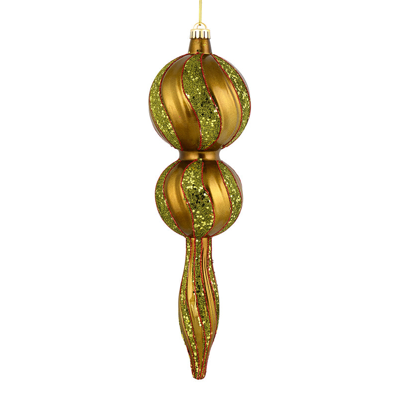 16.5" Candy Glitter Finial