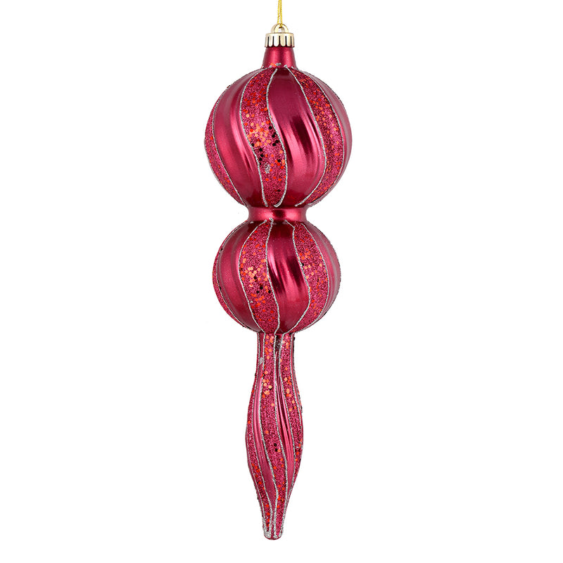 16.5" Candy Glitter Finial