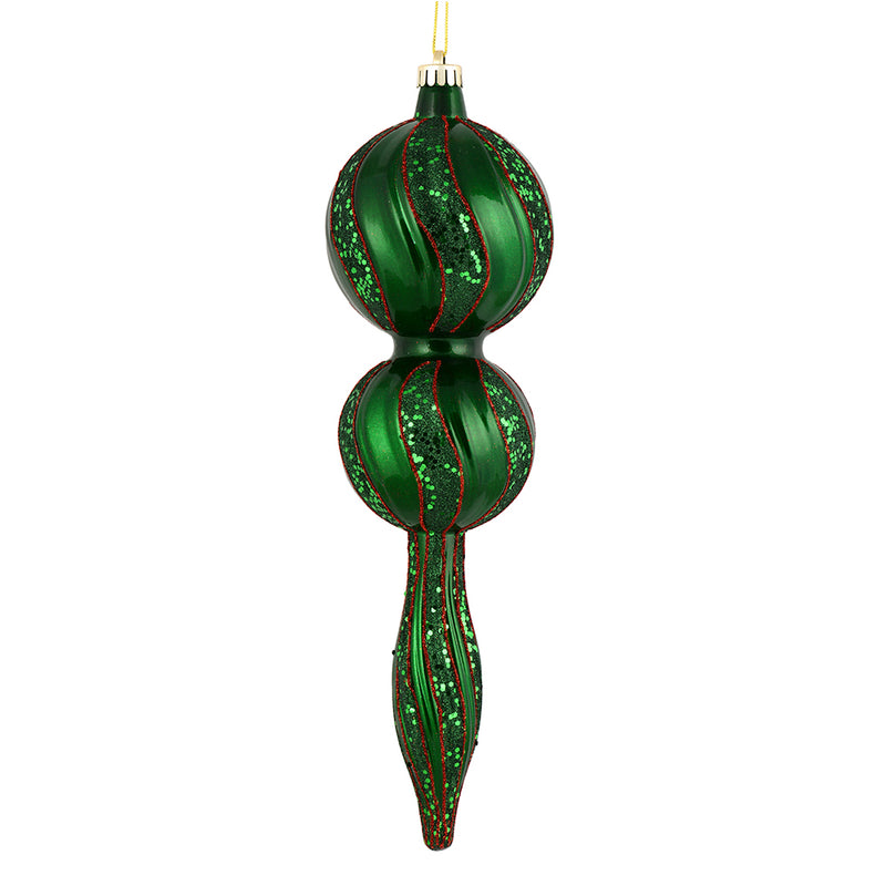 16.5" Candy Glitter Finial