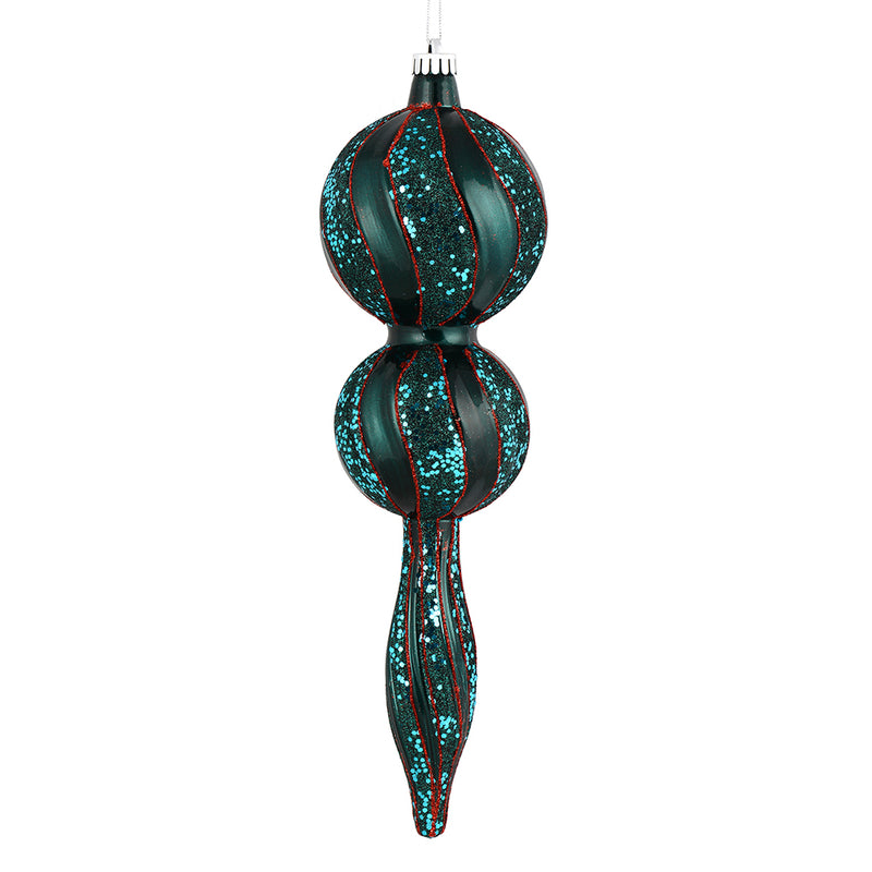 16.5" Candy Glitter Finial