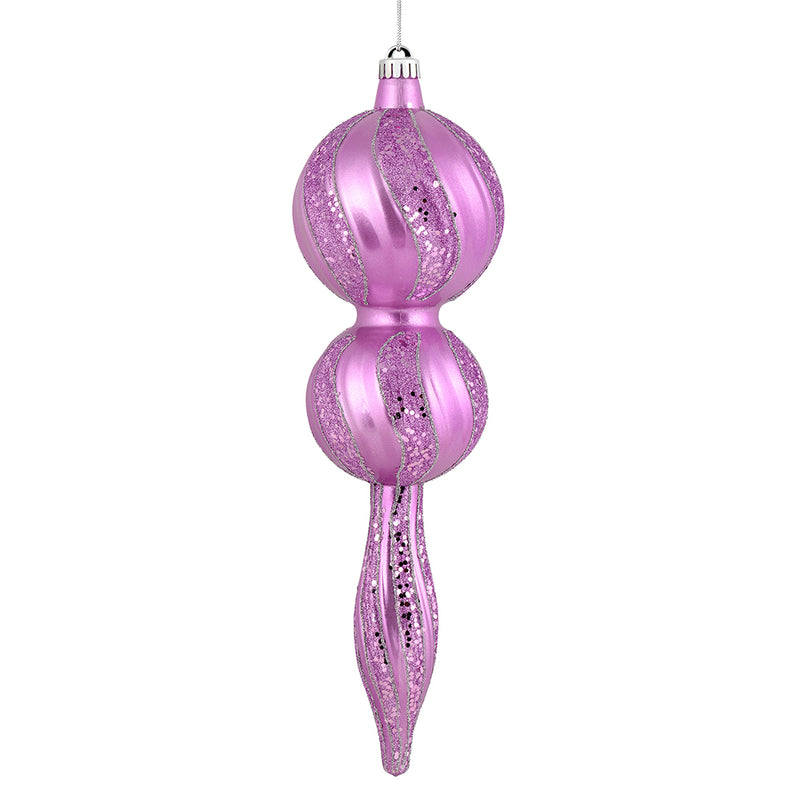 16.5" Candy Glitter Finial