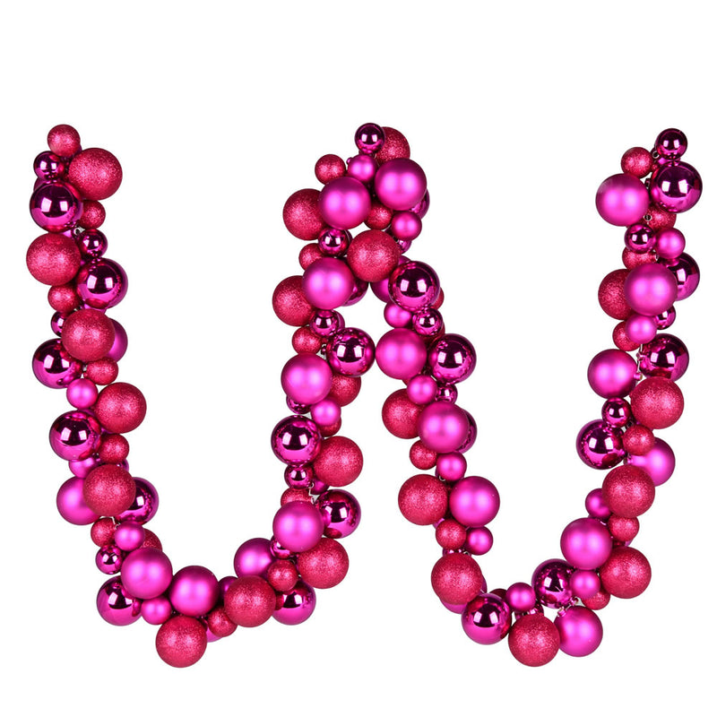 Asst Ornament Ball Garland