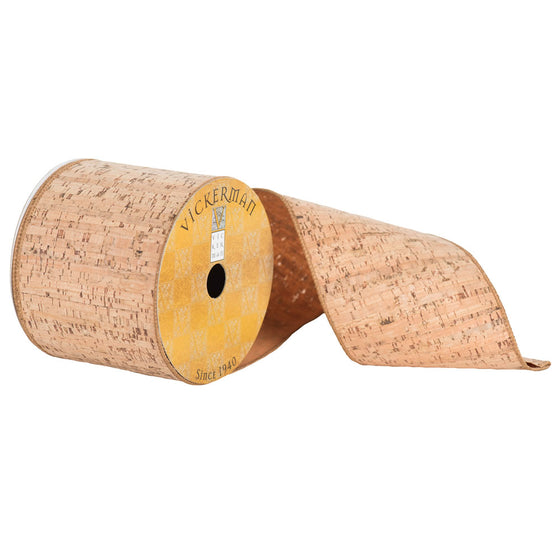 2.5" x 10yd Natural Cork Stripe