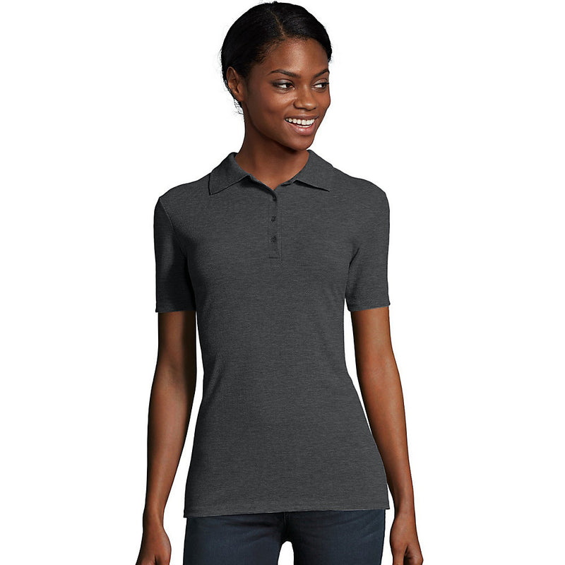 Hanes Women'S X-Temp W/Fresh Iq Pique Polo