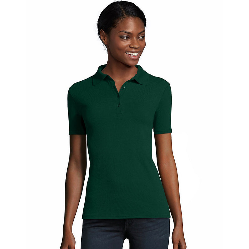 Hanes Women'S X-Temp W/Fresh Iq Pique Polo