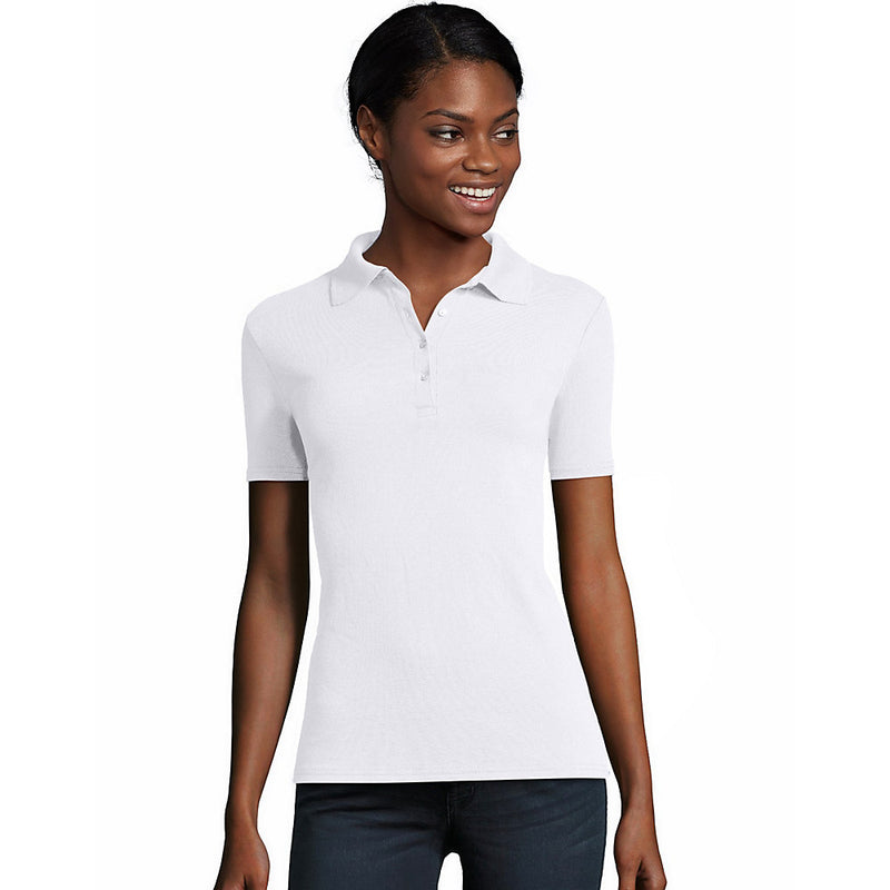 Hanes Women'S X-Temp W/Fresh Iq Pique Polo