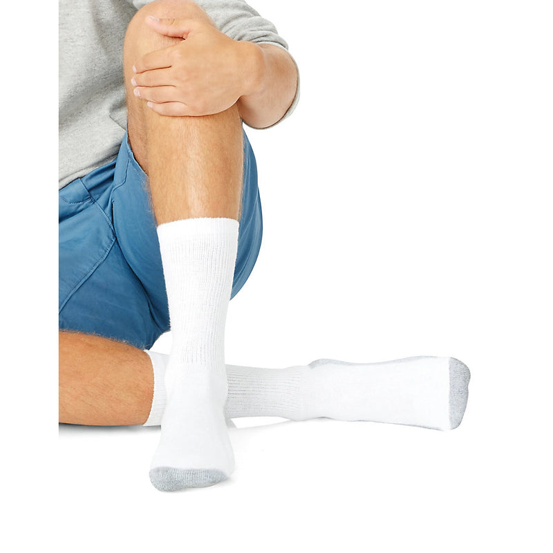 B&T Full Csh Crew-Wht-108N-Ct