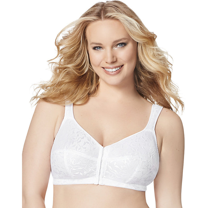 Just My Size Easy-On Front Close Wirefree Bra