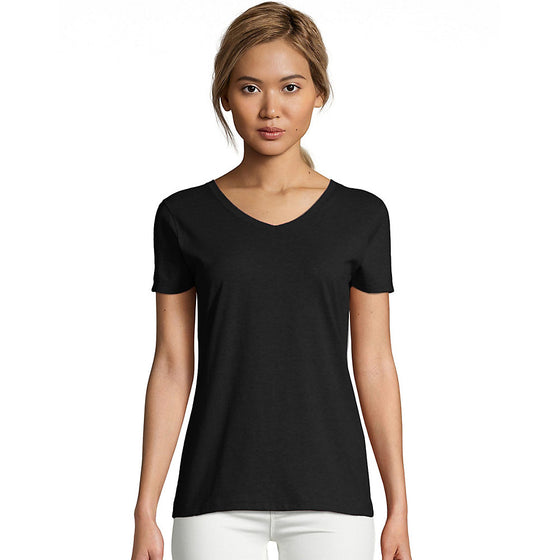 Hanes Women'S X-Temp V-Neck T-Shirt