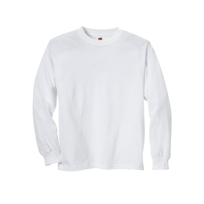 Hanes Youth Comfortsoft Tagless Long-Sleeve T-Shirt