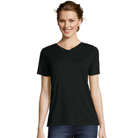 Hanes Women'S Cool Dri V-Neck T-Shirt