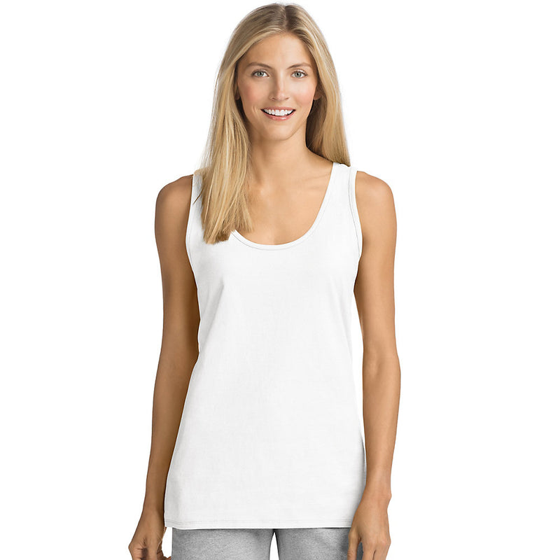 Hanes Live.Love.Color Scoop Neck Tank