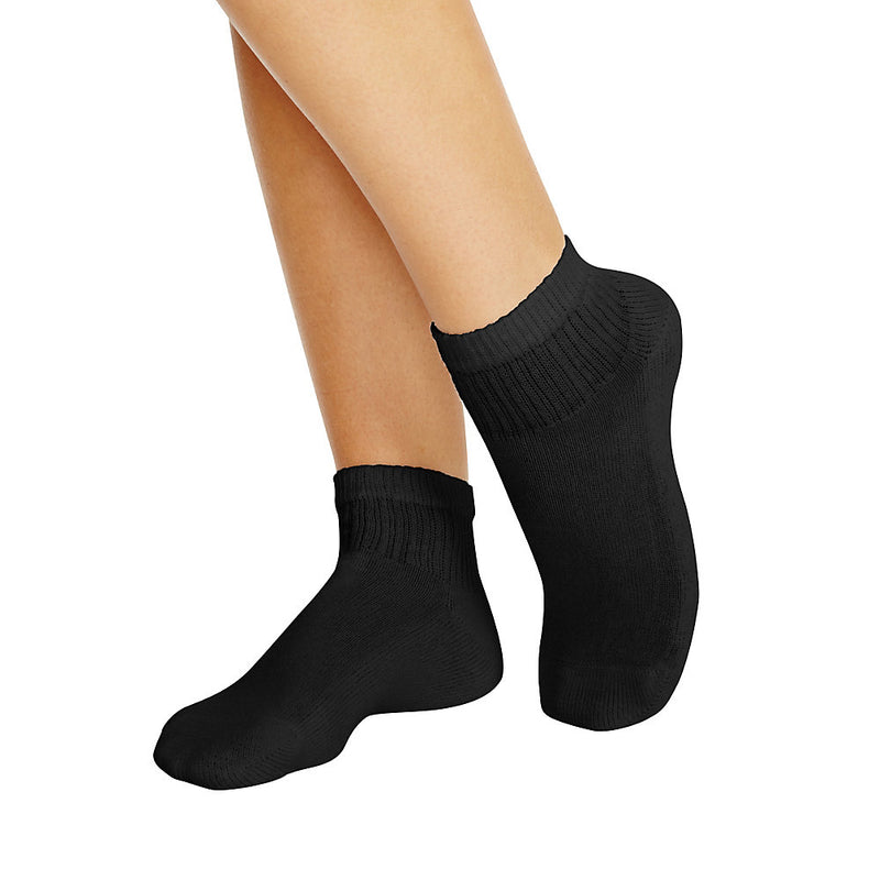 Hanes Cushioned Women'S Ankle Athletic Socks 10-Pack