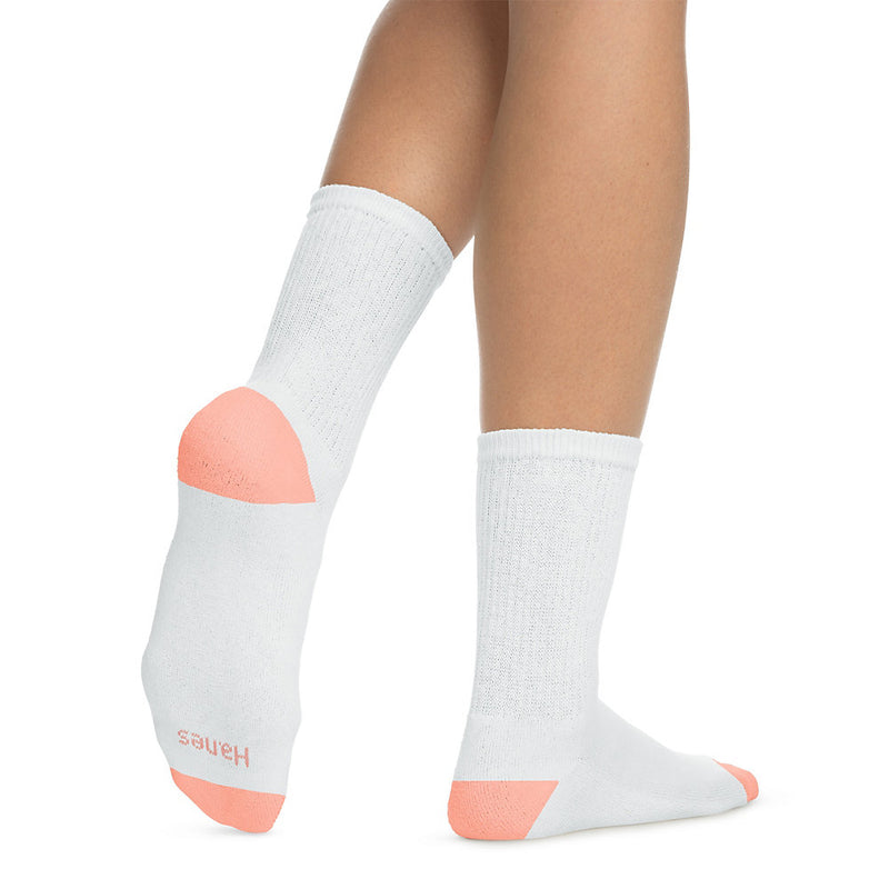 Hanes Women'S Cool Comfort Crew Socks 6-Pack
