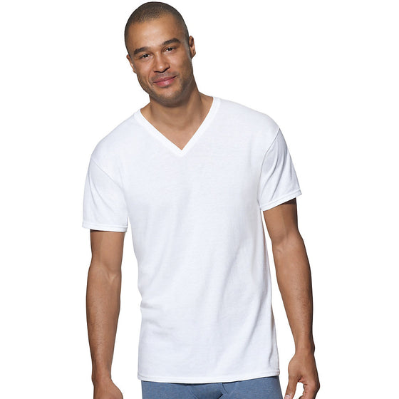 3 Hanes Mens Vnecks