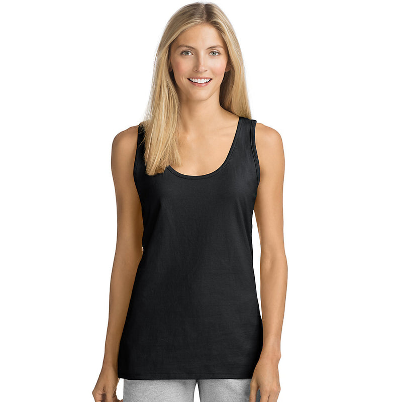 Hanes Live.Love.Color Scoop Neck Tank