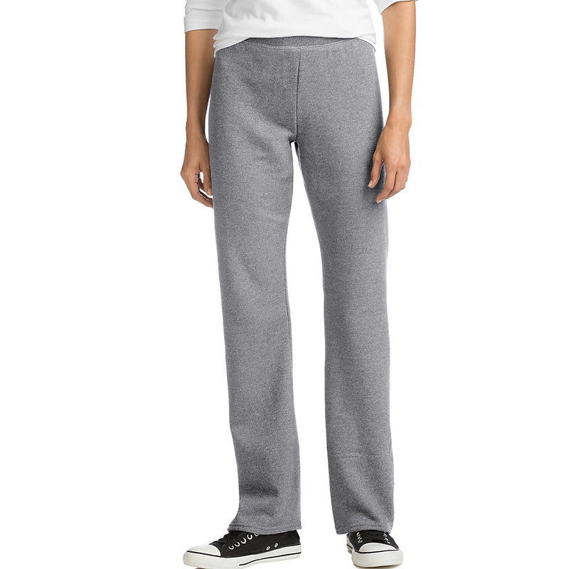 Hanes Comfortsoft Ecosmart Women'S Open Leg Fleece Sweatpants