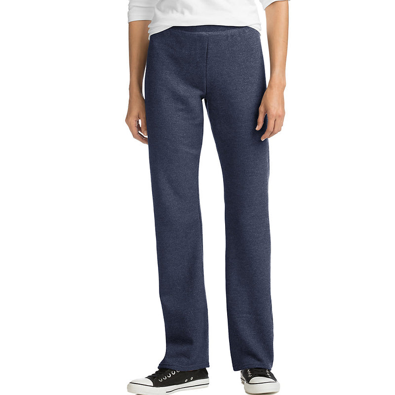 Hanes Comfortsoft Ecosmart Women'S Open Leg Fleece Sweatpants