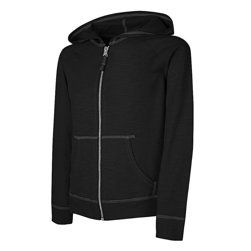 K208 Kmt Girls S115 Lt. Wt. Slub Zip Hd