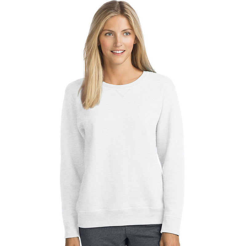 Hanes Comfortsoft Ecosmart Women'S Crewneck Sweatshirt