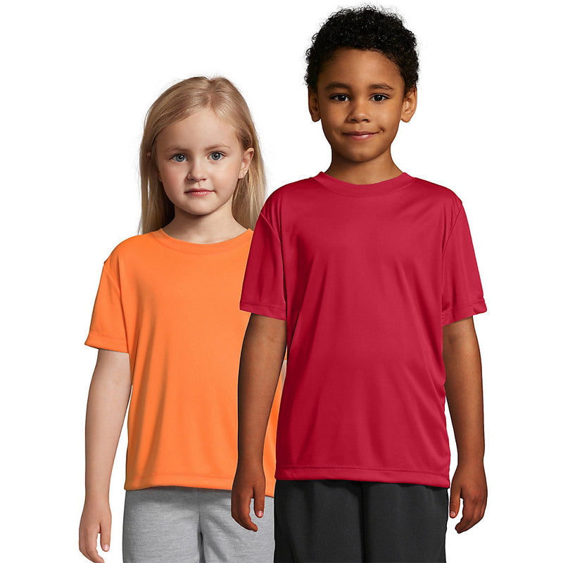 Hanes Boys' Cooldri Short Sleeve T-Shirt Value Pack 3-Pack