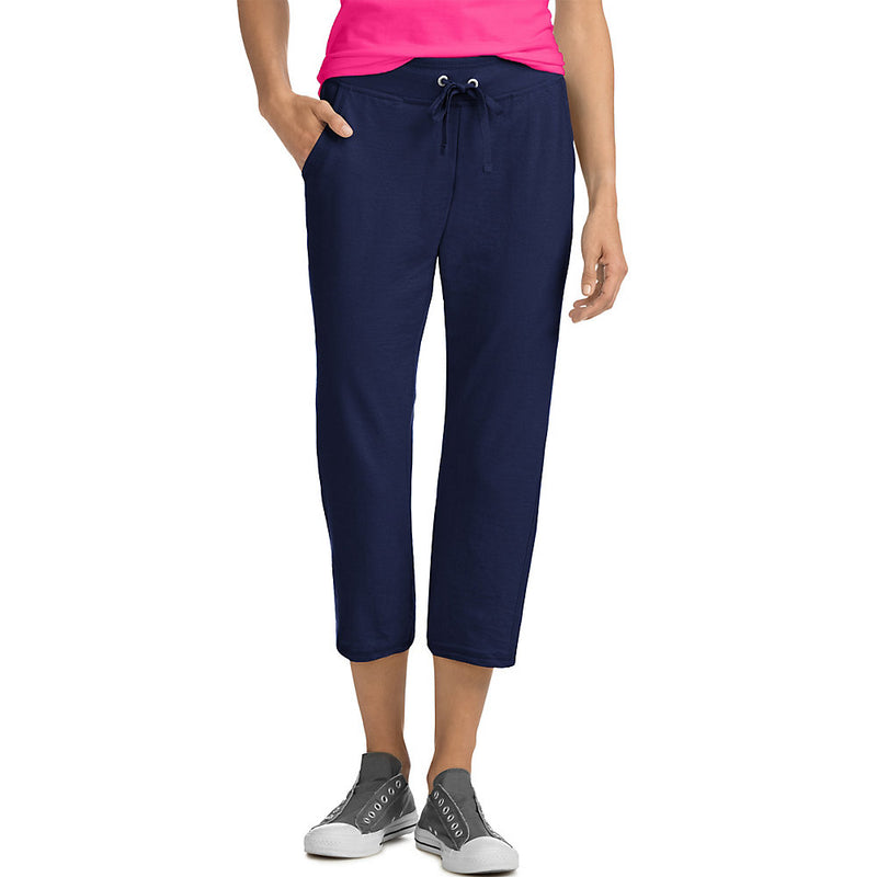 O4679 Omni Women'S French Terry Capri